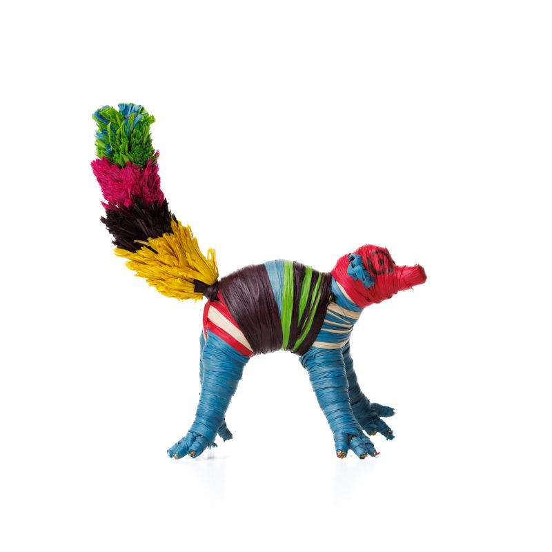 Lemur z rafii w kolorach tęczy - obrazek 7