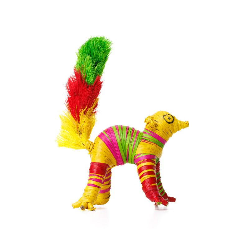 Lemur z rafii w kolorach tęczy - obrazek 11