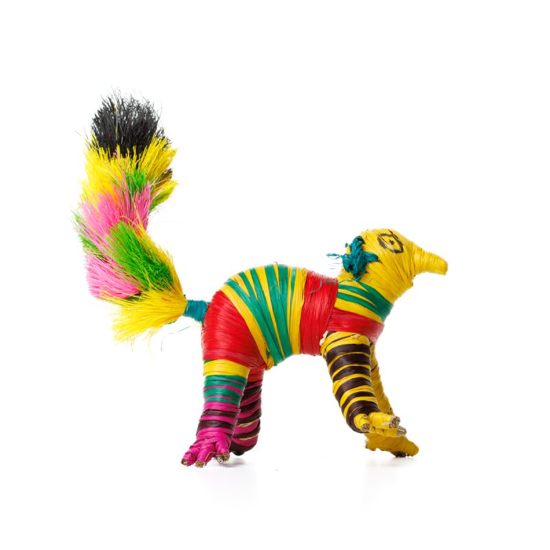 Lemur z rafii w kolorach tęczy - obrazek 13