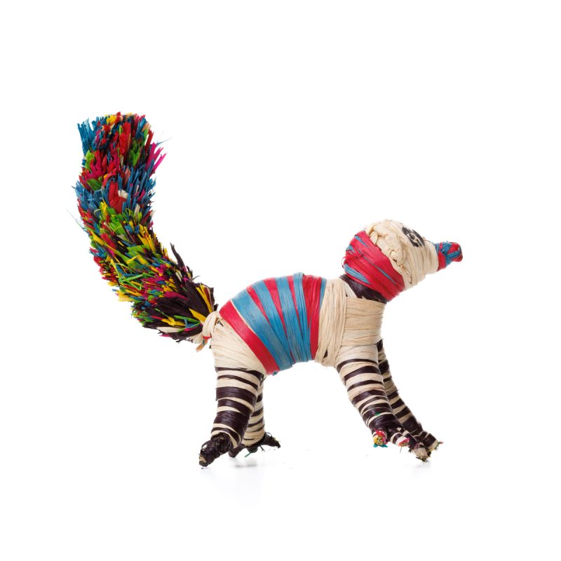 Lemur z rafii w kolorach tęczy - obrazek 14